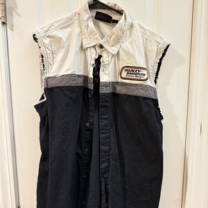 Harley-Davidson Genuine MotorClothes Shirt in Cream